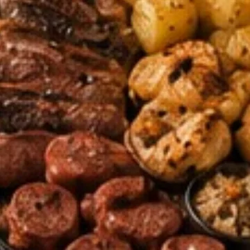 Churrasco Misto Grelhado · Grande, servido no Ponto Certo
