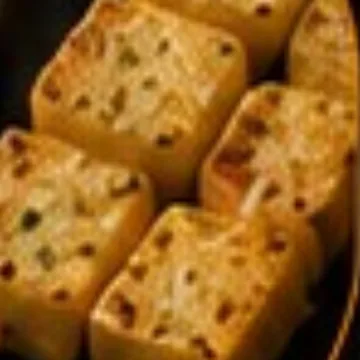 Pão de Alho · Santa Massa, servido no Ponto Certo